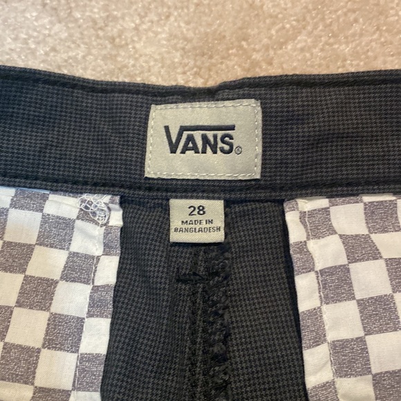 VANS Grey Jean Shorts - Picture 4 of 4